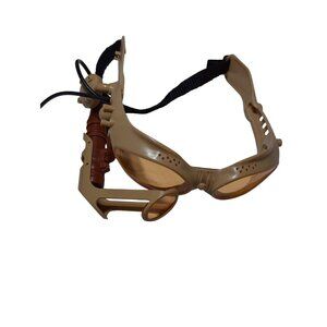 Laser Tag Tiger Electronics Hasbro Lazer OPS Team Goggles Headset Tan